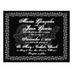 Jour des invitations mortes de mariage