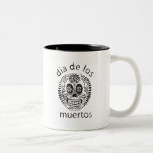 jour des morts tasse à café