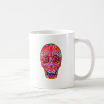 jour des morts tasse à café
