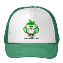jour heureux de patricks de whooo casquette de camionneur