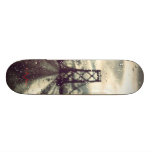 Jour pluvieux planches à roulettes customisées