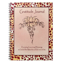 Journal de gratitude : Conception originale de Lot Carnet À Spirale