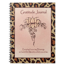 Journal de gratitude : Conception originale de Lot Carnet À Spirale