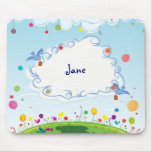 Journée de printemps personnalisable tapis de souris