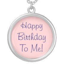 Joyeux anniversaire à moi ! Collier