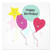 Joyeux anniversaire ! bristol personnalisé