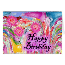 Joyeux anniversaire carte