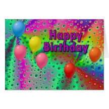 Joyeux anniversaire cartes de vœux