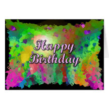 Joyeux anniversaire cartes de vœux