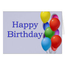 Joyeux anniversaire cartes de vœux