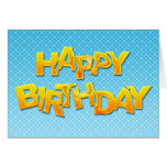 Joyeux anniversaire cartes de vœux