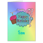 Joyeux anniversaire d'anniversaire carte de vœux