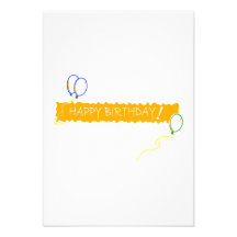 Joyeux anniversaire faire-parts