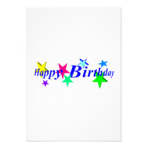 Joyeux anniversaire invitation personnalisée