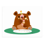Joyeux anniversaire, peu d'ours ! ! carte postale