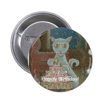 Joyeux anniversaire ! pin's avec agrafe