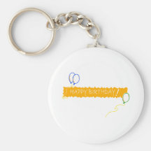 Joyeux anniversaire porte-clefs