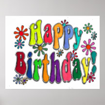 Joyeux anniversaire posters