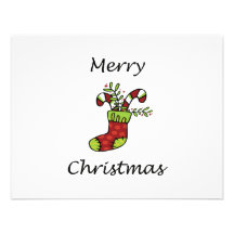 Joyeux Noël Cartons D'invitation Personnalisés