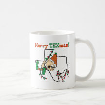 Joyeux Noël de Texmas Tasse À Café