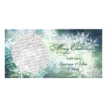 Joyeux Noël élégant ! Cartes De Vœux Avec Photo