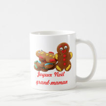 Joyeux Noël grand-maman Tasse À Café