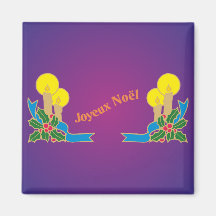 Joyeux Noël Magnets Pour Réfrigérateur