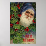 Joyeux Noël vintage Affiches