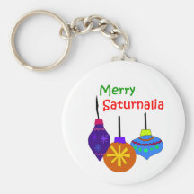 Joyeux porte - clé de saturnales porte-clefs