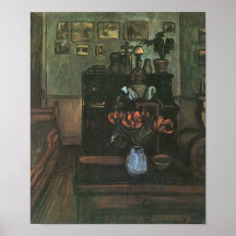 Jozsef Rippl-Ronai - naissez dans une salle intime Posters
