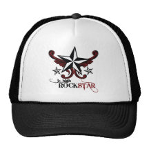 jr hoog rockstar logo trucker petten