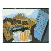 Juan Gris - le nuage Carte Postale