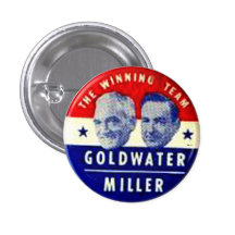 Jugate de Goldwater-Miller - bouton Badge