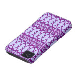 Jugendstil die magenta patroon herhalen iPhone 4 covers