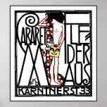 Jugendstil - het Poster van de Jugendstil: Cabaret