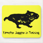 Juggler van de hamster in Opleiding Muis Mat