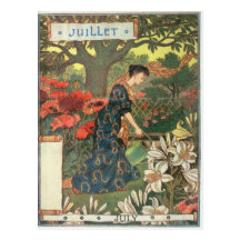 Juillet Cartes Postales
