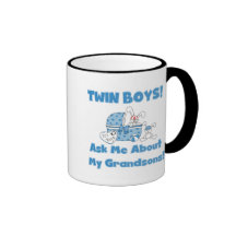 Jumeau-Demandez sur mes T-shirts et cadeaux de pet Mug