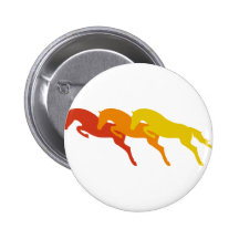 jumping horses badges avec agrafe