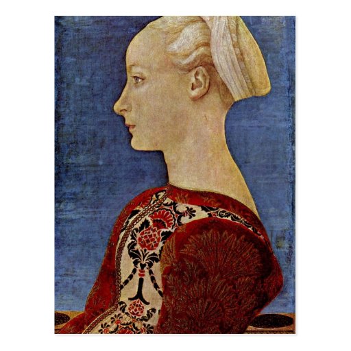 Jungen d'einer d'Antonio del Pollaiuolo Profilbild Cartes Postales