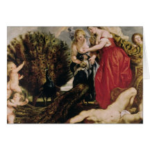 Juno et Argus, 1611 Cartes De Vœux