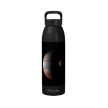 Jupiter et E/S Bouteilles D'eau