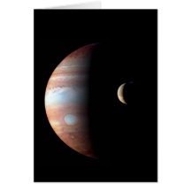 Jupiter et E/S Carte De Vœux