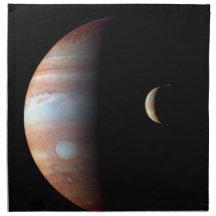 Jupiter et E/S Serviette En Tissu