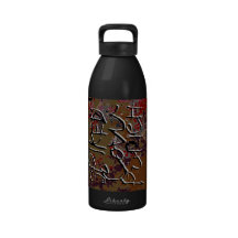 Jus pointu du poinçon MOOON de vache Bouteille D'eau Réutilisable
