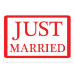 juste icône mariée cartes postales