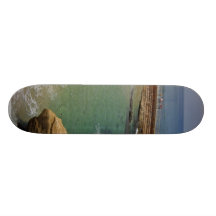 Juste quelques joints dans la crique planches à roulettes customisées