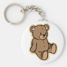 Juste un ours de nounours porte-clés