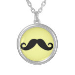 Juste une moustache colliers personnalisés