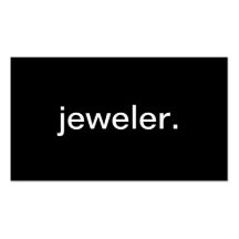 Juwelier Visitekaart Sjablonen